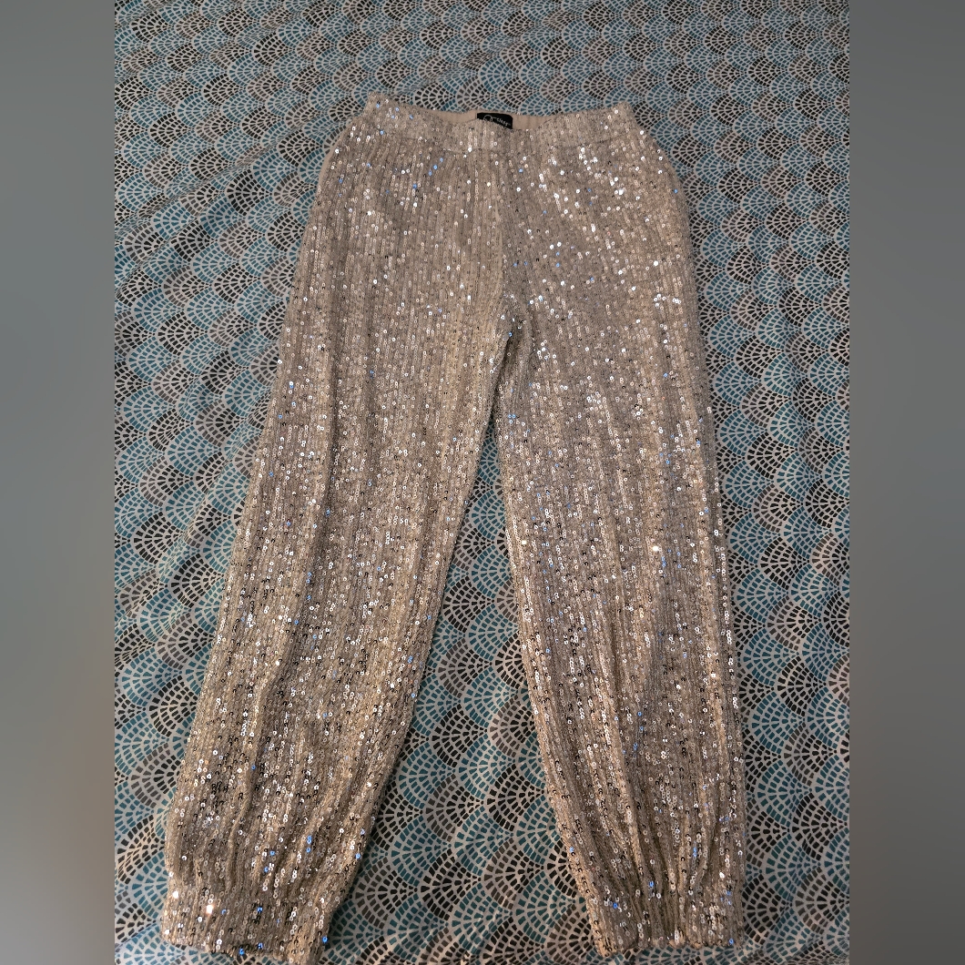 Art Class Girls Size 7/8 Sequin Sparkly Pants. From Target.
